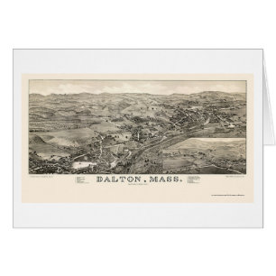 Dalton, carte panoramique de mA - 1884