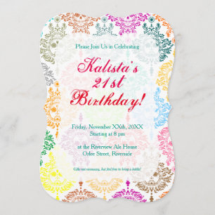 Damas mortes - Chic Crâne Sugar Invitations Person