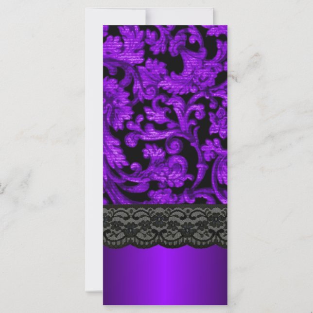Damas noir et violet (Devant)