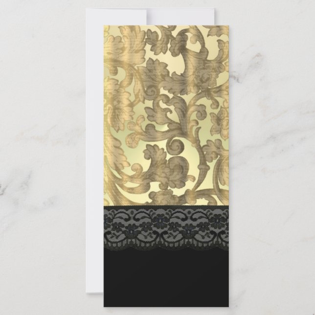 Damas or & dentelle (Devant)