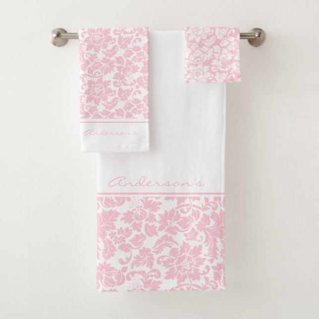 Damas Rose Et Blanc (En situation)