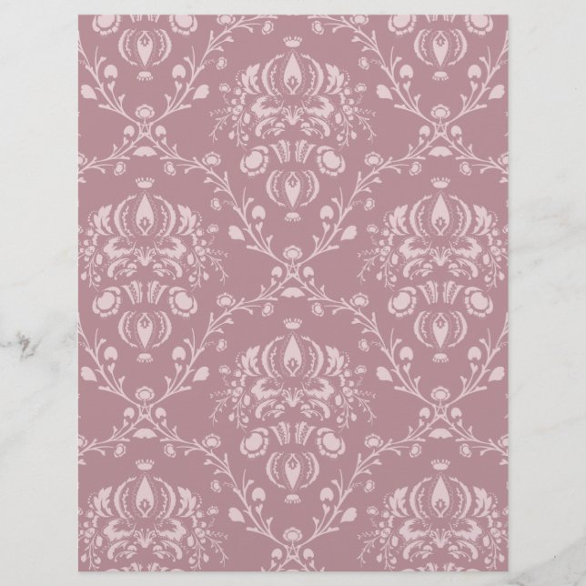Damas violet et blanc (Devant)