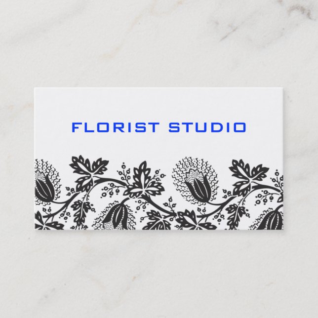 Damask Cartes de visite (Devant)