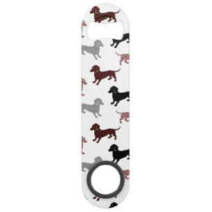 Damask Dackel mignon Dachshunds