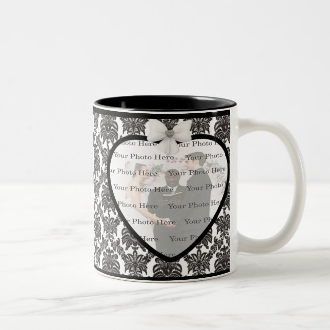 Damask Elegance Mariage Mug (Droit)