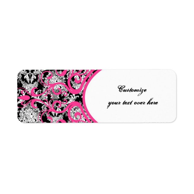 Damask Étiquettes (Devant)
