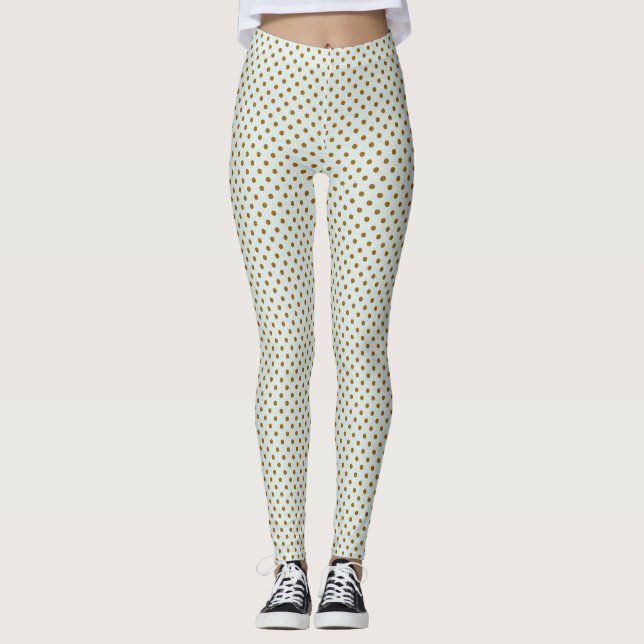 Damask Polka Leggings (Devant)