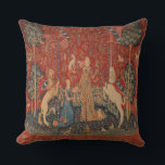 Dame a la licorne Coussin<br><div class="desc">Dame a la licorne Coussin</div>