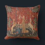 Dame a la licorne Coussin<br><div class="desc">Dame a la licorne Coussin</div>