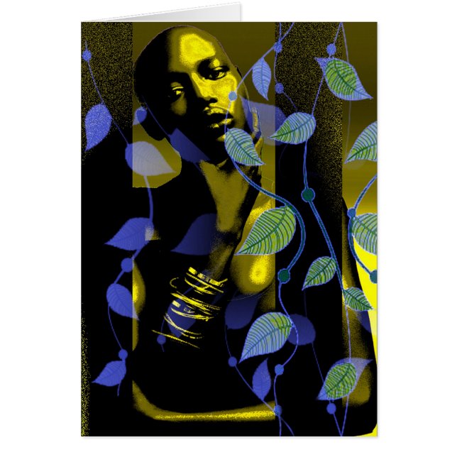 Dame Africaine En Or (Devant)