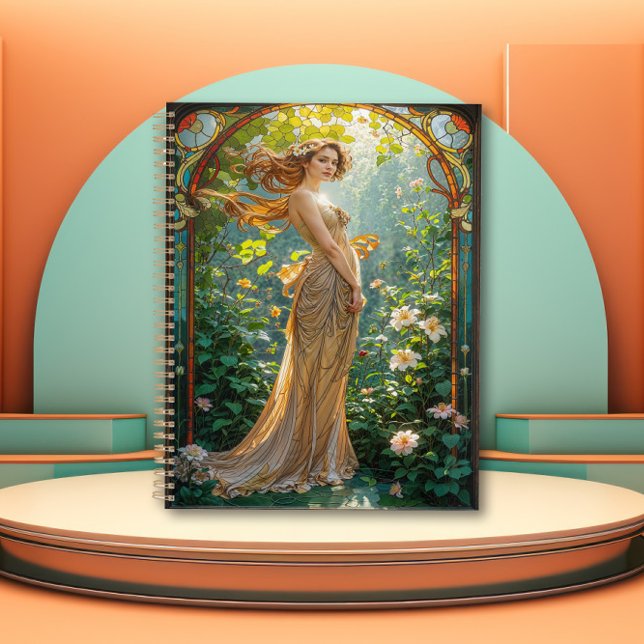 Dame Art Nouveau des Lys (Créateur téléchargé)