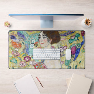 Dame avec un ventilateur, Gustav Klimt