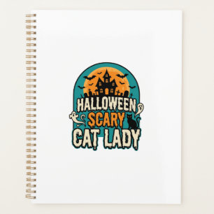 Dame de chat Halloween Épouvantable Maison hantée