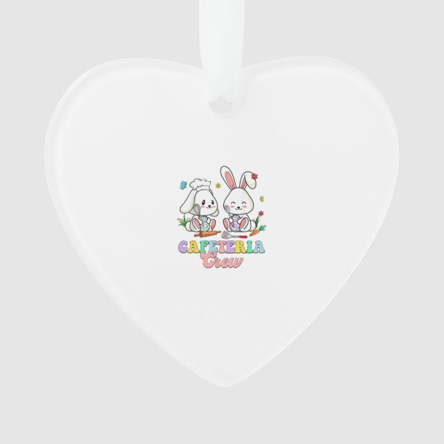 Dame de la cantine de Pâques Équipage de la cafété (devant)