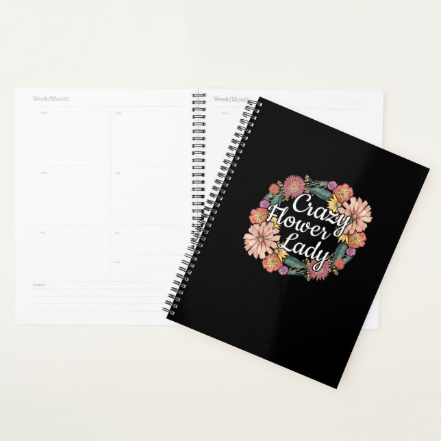 Dame des fleurs folles - Zinnia Gardener (Devant avec enveloppe)