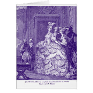 Dame en attente de Marie Antoinette