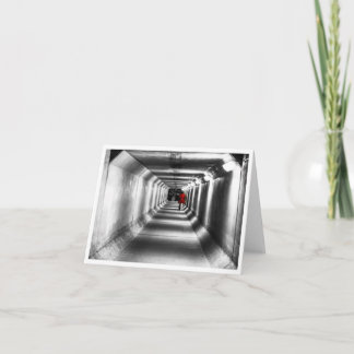 Dame en rouge - Carte blanche