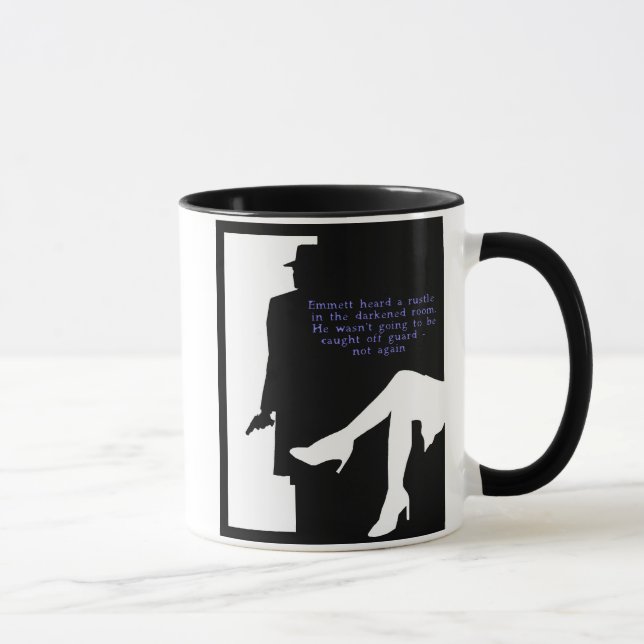 Dame et une tasse de porte (Droite)