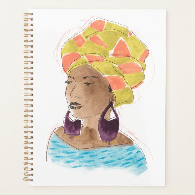 Dame forte et belle (Devant)