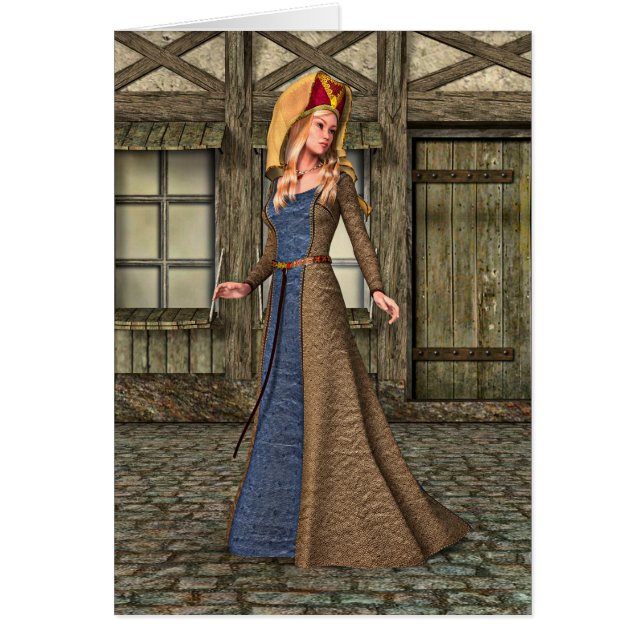 Dame médiévale (Devant)