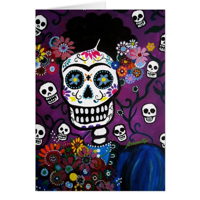 DAME MEXICAINE CARD (Devant)