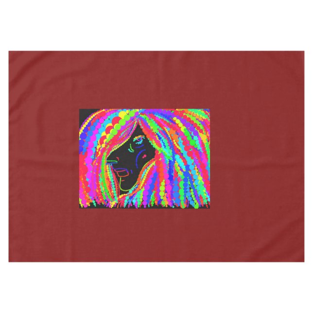 Dame Nappe Arc-en-Ciel (Devant (Horizontal))