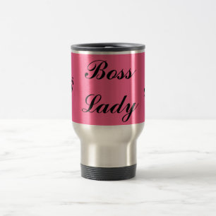 Dame patronne, $, $, Tasse de voyage