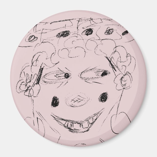 Dame Wacky Magnet (Devant)