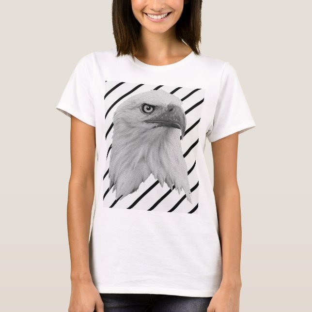 Dames Aigle Chauve, Tshirt (Devant)