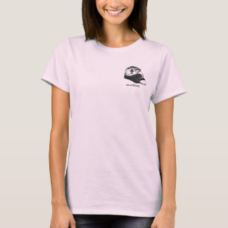 Dames ALAXSXAQ - T-shirt de loutre de mer