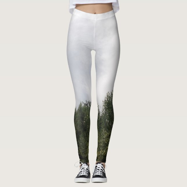 Dames éco design étirement leggings (Devant)