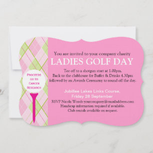 Dames Golf journée corporative invitation