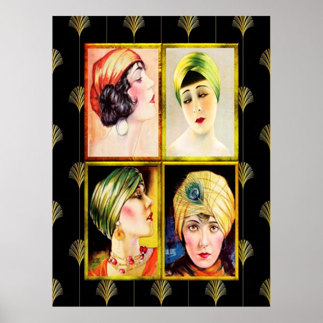 Dames Hal Phyff Art Déco 1926 (Devant)