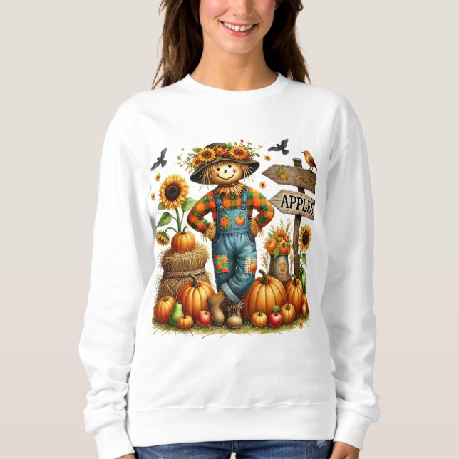 Dames mignonnes Sweatshirt d'automne (Devant)