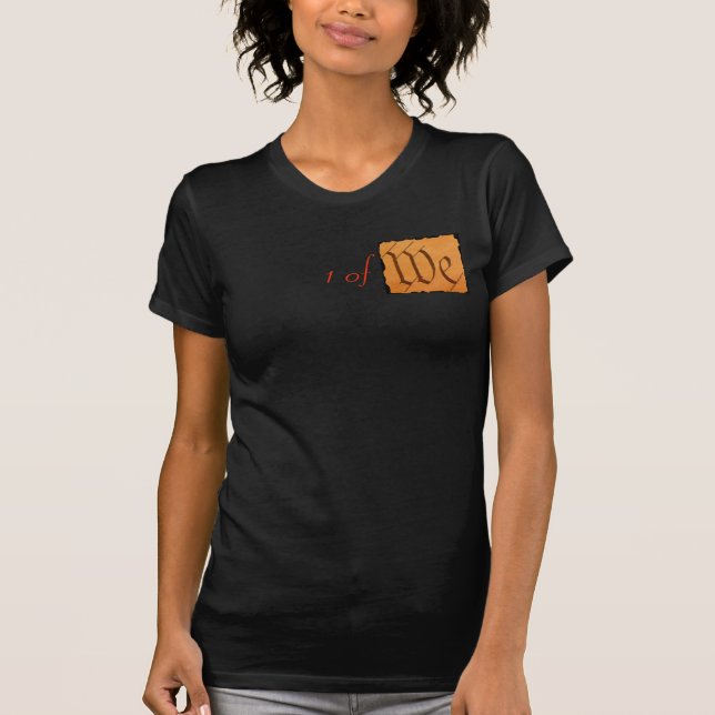 Dames NOUS noir de T-shirt (Devant)