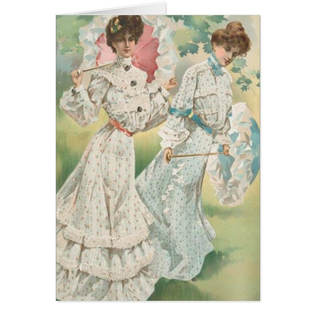Dames victoriennes de printemps (Devant)