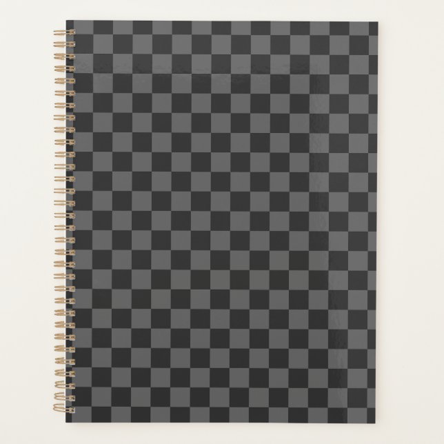 Damier à carreaux gris (Devant)