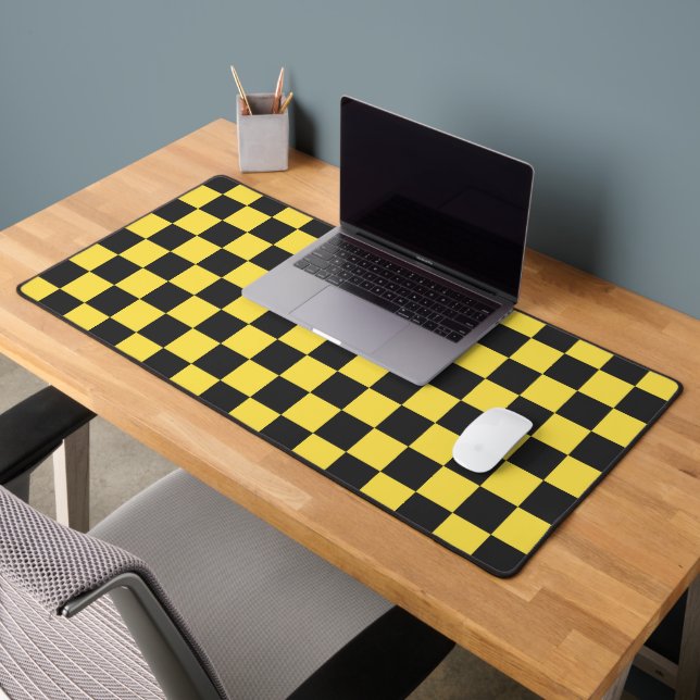 Damier jaune et noir (Bureau 2)