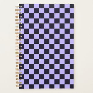Damier lilas français