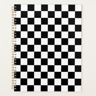 Damier noir classique