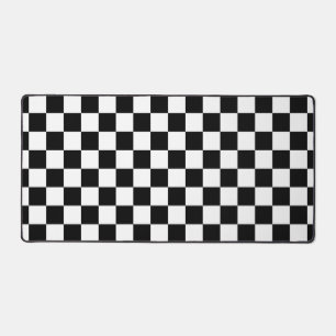 Damier noir et blanc