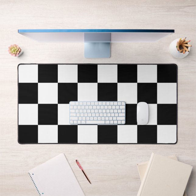 Damier noir et blanc (Bureau 1)