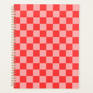 Damier Rouge et Rose Attrayant