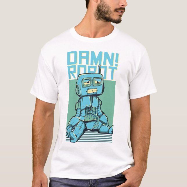 Damn Robot T-shirt (Devant)