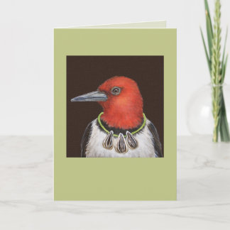 Dan la carte de pic à tête rouge