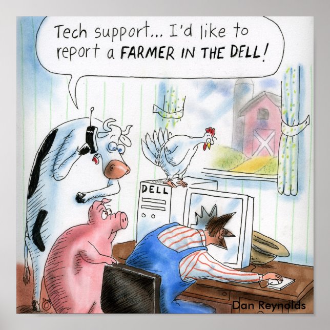 Dan Reynolds | Poster | Fermier Dans L'Entreprise  (Devant)