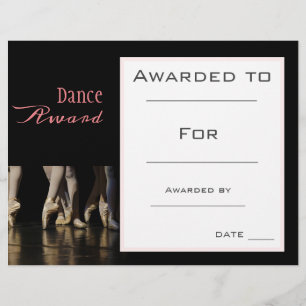 Dance award fille ballet danseuse rose