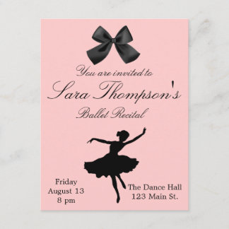 Dance Considérant Invitation