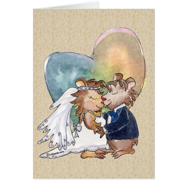 Dance Couple Mariage de dessin animé (Devant)