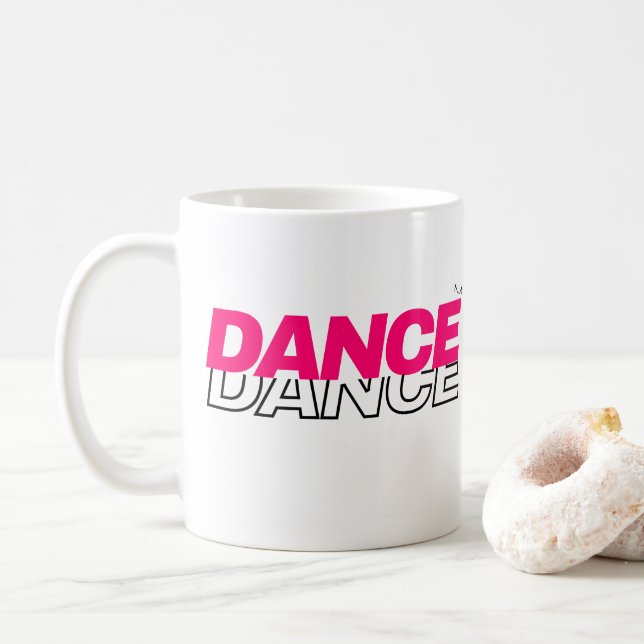 Dance Dance Mugs pour les amateurs de danse (Avec donut)